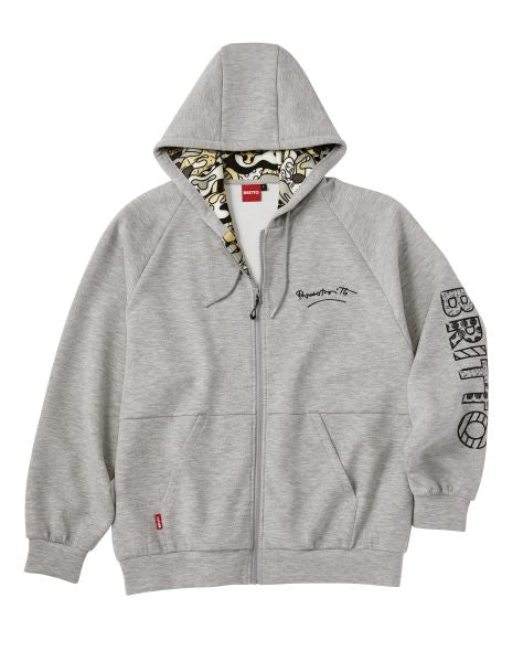 ROMERO 前開きパーカーCAMOUFLAGE