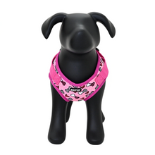 画像をギャラリービューアに読み込む, BRITTO® PET SMALL DOG HARNESS AND LEASH - Pink Bones and Hearts
