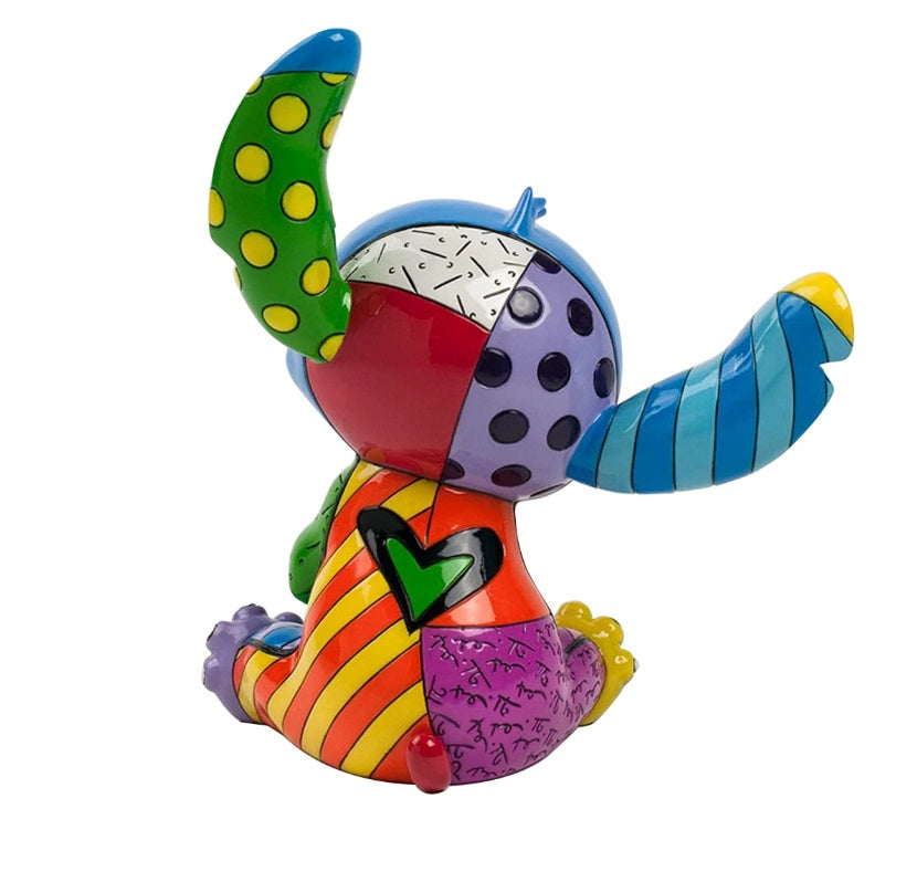 【レア】ブリット スティッチ 大 Romero Britto stitch Amazon.com: Enesco Disney by Britto Stitch Stone Resin